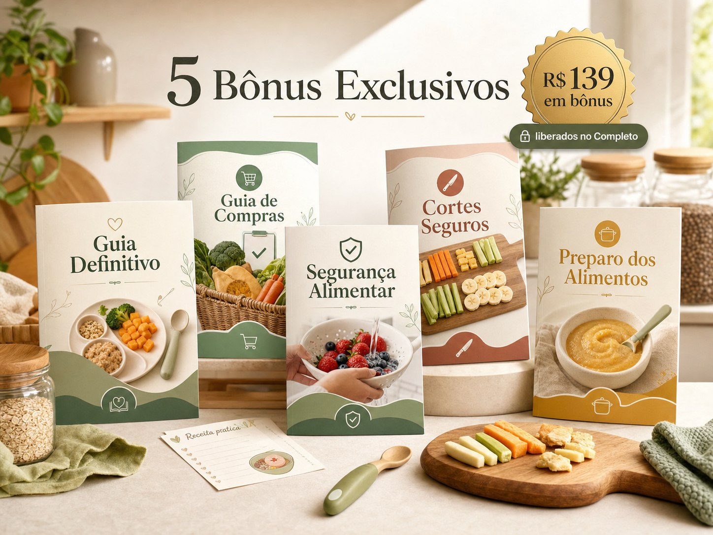 5 bônus exclusivos liberados no plano completo