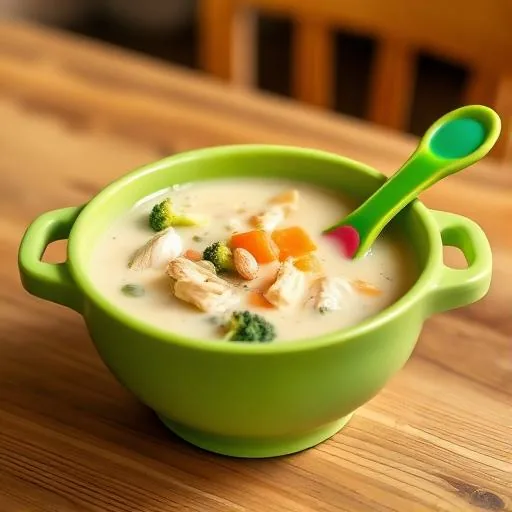 Sopinha de frango com legumes
